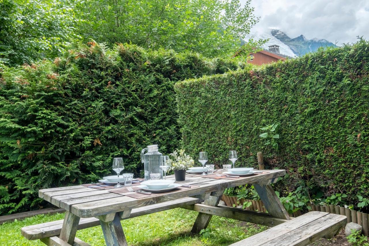 Sapi Happy Sunny Flat With A Garden Leilighet Chamonix Eksteriør bilde