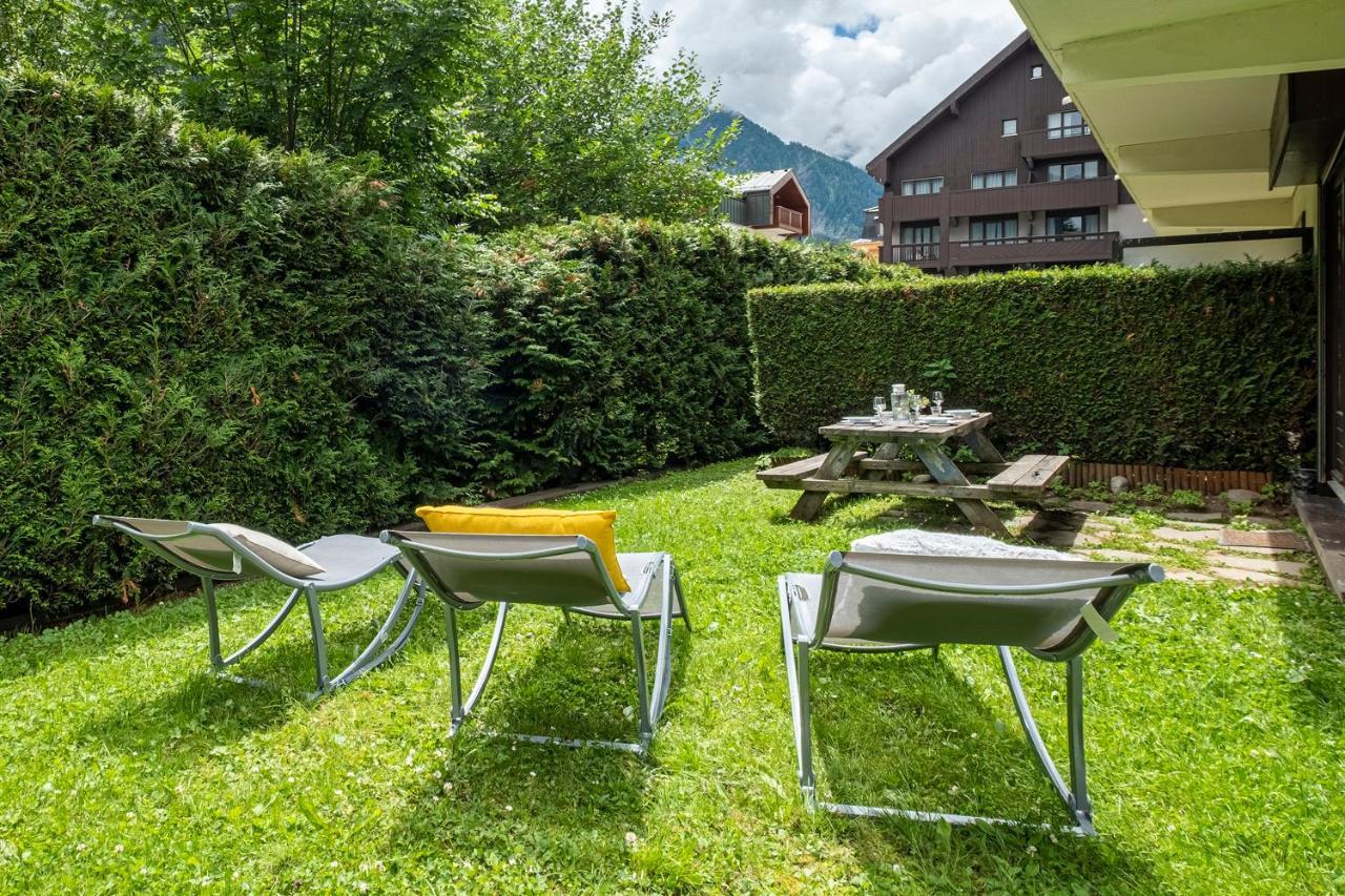 Sapi Happy Sunny Flat With A Garden Leilighet Chamonix Eksteriør bilde